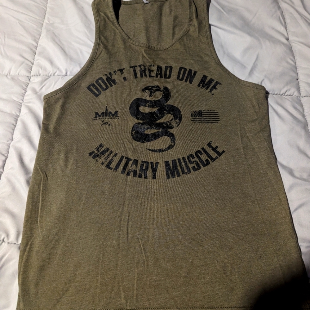 Military Muscle tank